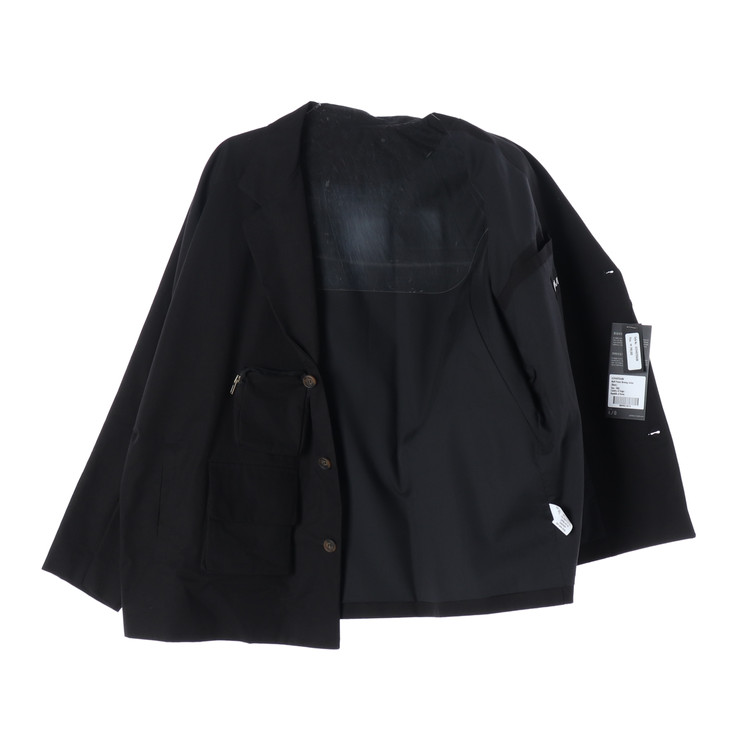 (새상품)아조바이아조 멀티 포켓 배트윙 자켓 블랙--1