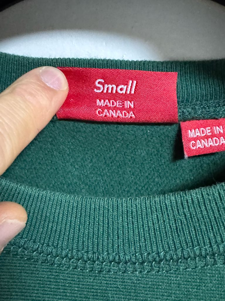 슈프림 박스 로고 맨투맨 그린 S--4