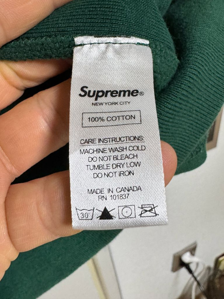 슈프림 박스 로고 맨투맨 그린 S--7