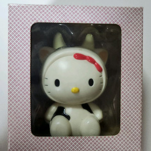 헬로키티 십이지간지 고전 키티 저금통 젖소 키티 빈티지 이미지