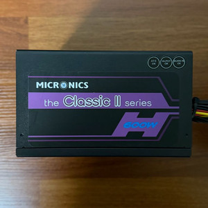 마이크로닉스 클래식 600w 파워 판매