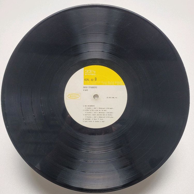 (일본/LP) 오제이스 OJays - Back Stabbers--3