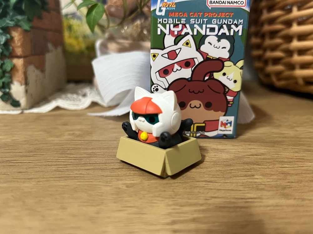 건담 켓프로젝트 냥담피규어(건캐논)--1