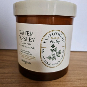 스킨푸드 판토테닉 워터 파슬리 클리어 진정 패드 (60매)