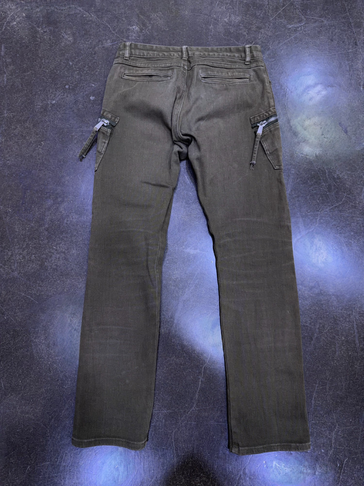 디스퀘어드2 지퍼 포켓 빈티지 워싱 스트레이트핏 카고팬츠 48--1