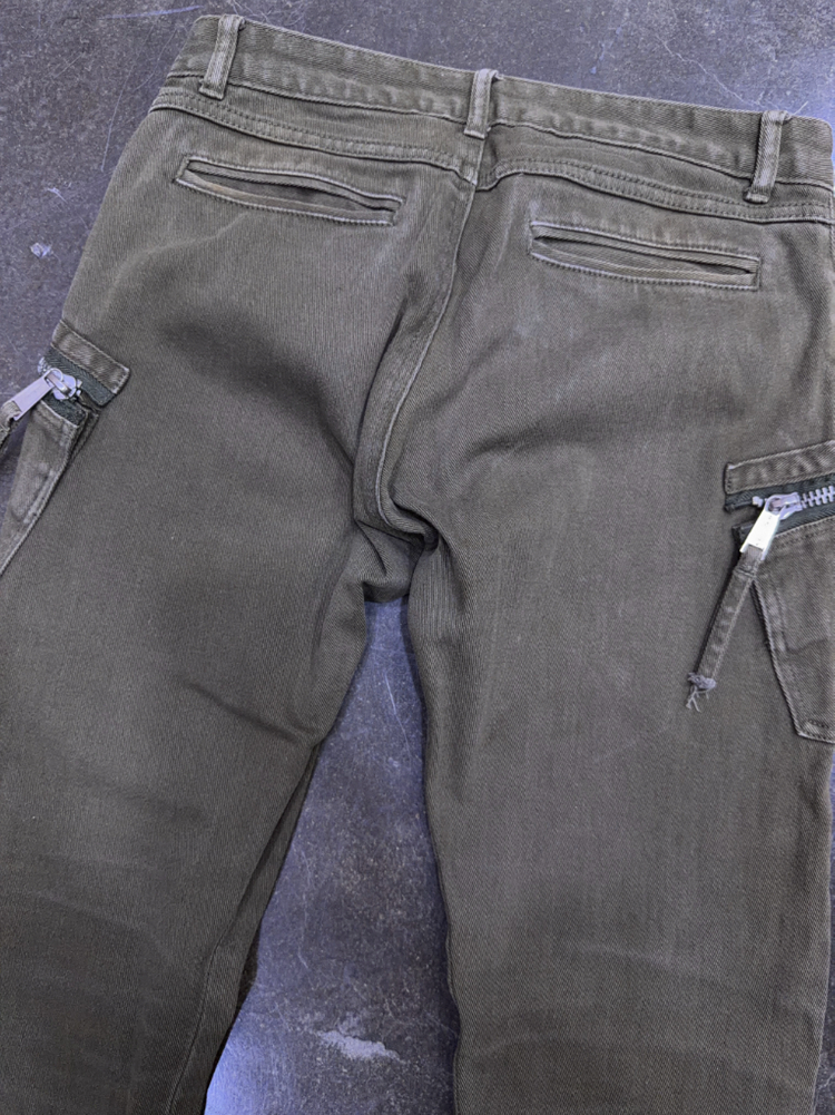 디스퀘어드2 지퍼 포켓 빈티지 워싱 스트레이트핏 카고팬츠 48--6