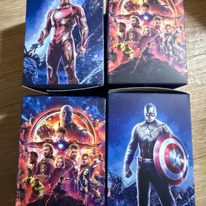 어벤져스 슈퍼히어로 피큐어 세트 새상품 이미지