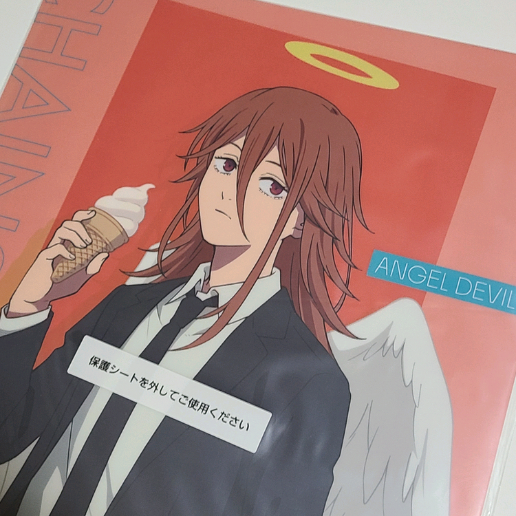 체인소맨 이치방쿠지 H상 천사 클리어 포스터 A3사이즈--1