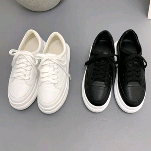 소가죽 7cm 키높이 스니커즈 이미지