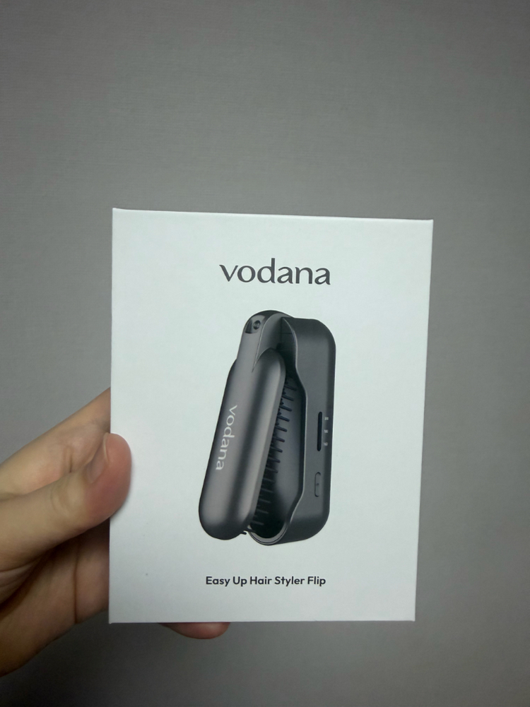 보다나 무선 브러쉬 고데기 차콜--2