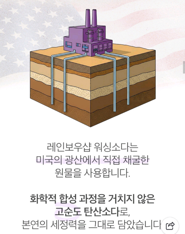 레인보우샵 워싱소다 프리미엄 1kg 2개--7