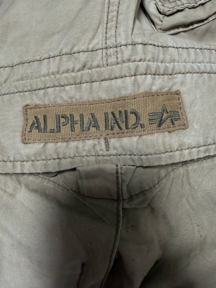 정품 알파인더스트리 일본판 베이지 멀티 카고팬츠 L ㅍㅍ--2