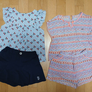 여아 여름옷 120 프랜치캣 티파니