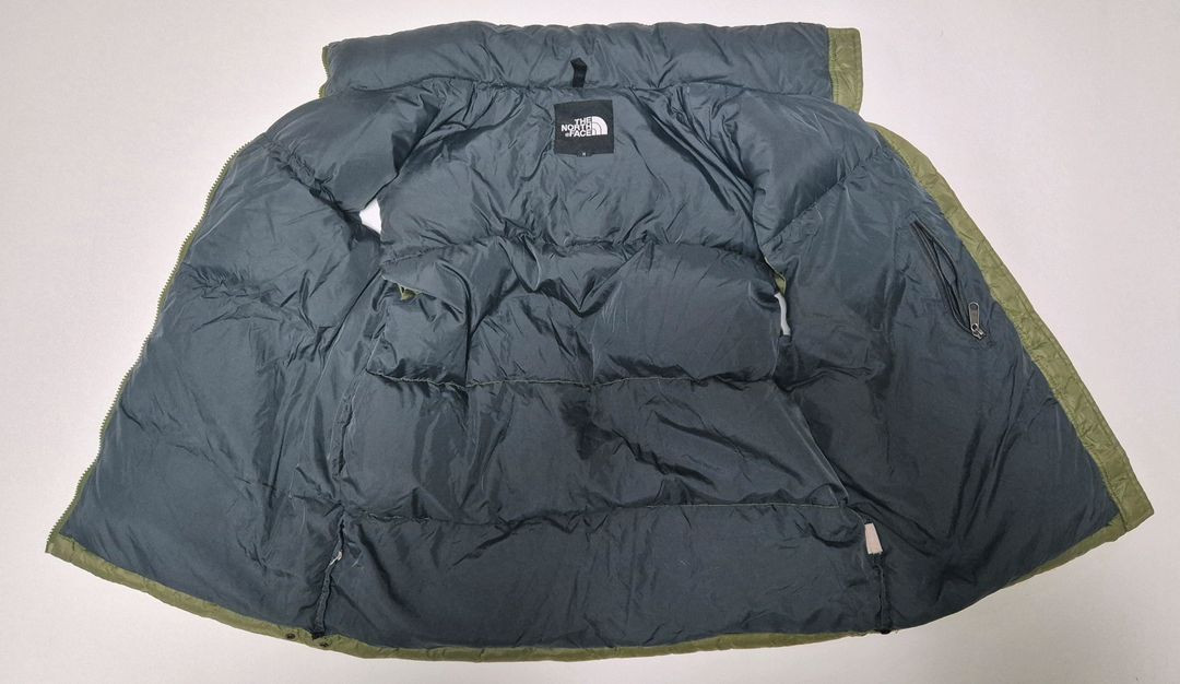 (M/95) 노스페이스 구형 700 올리브 골드원코리아 패딩 조끼 눕시 이미지