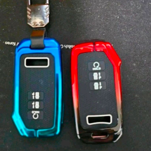 기아 (KIA) 7버튼 스마트키 케이스 블루/레드 2개 이미지