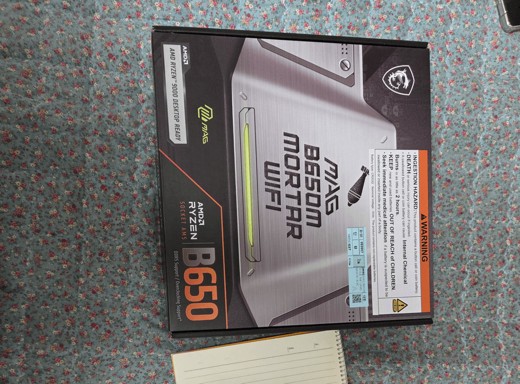 MSI B650M 박격포 메인보드 판매--4