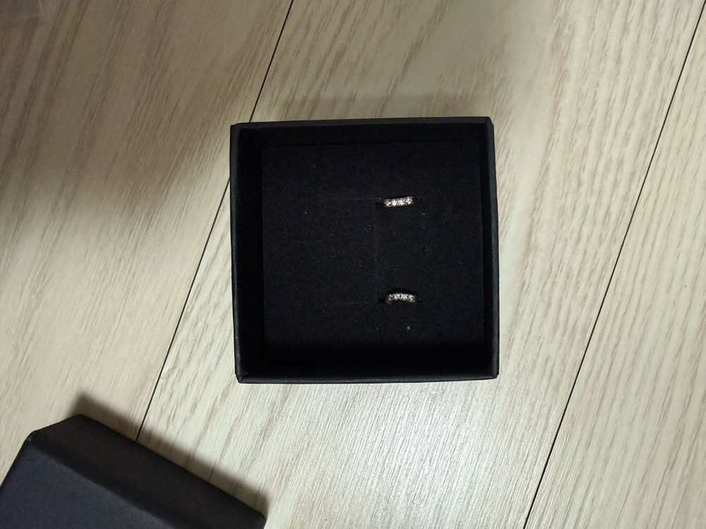 실버 반지3개 링귀걸이2개 판매 실버925--4