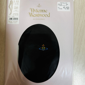 비비안웨스트우드 스타킹 유발 검정색 L-LL