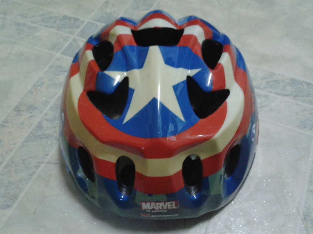 아동용 자전거 헬멧 보호대 세트- 이미지