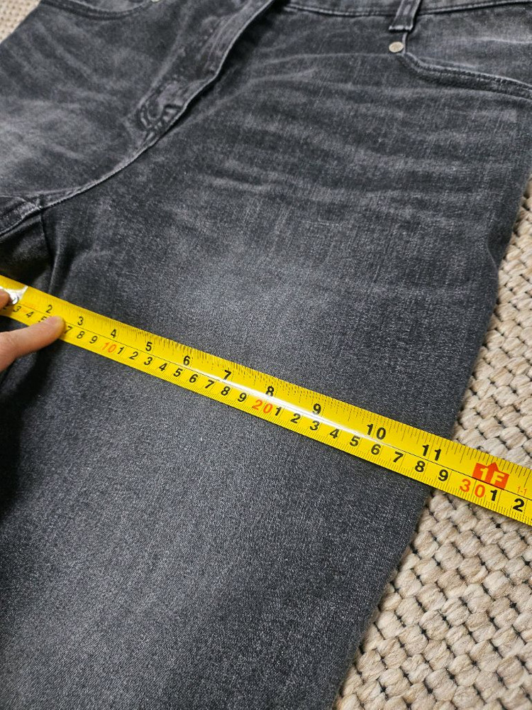 TIME POSTMODERN 와펜장식 블랙 데님 팬츠 64 이미지