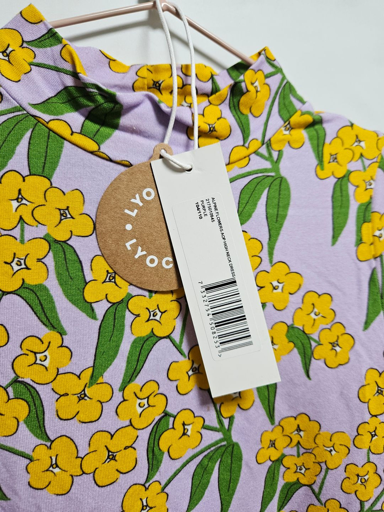 미니로디니 꽃 원피스 104/110 / 리본 셔츠 92/98 / 에델바이스 꽃 패딩 2-3Y--4