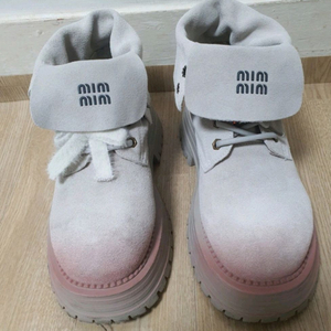 미우미우 스워이드 통굽부츠 ㅡ240 이미지