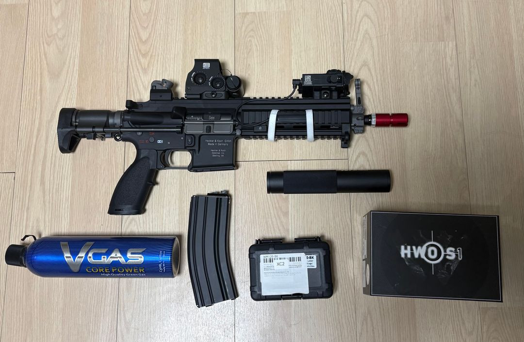 [WE] HK416C V3 System 888 COMPACT GBBR / USP GBB (USP풀사이즈) 일괄판매 이미지