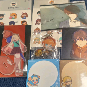 좀비고 공식 굿즈 판매 아크릴 엽서 등등 이미지