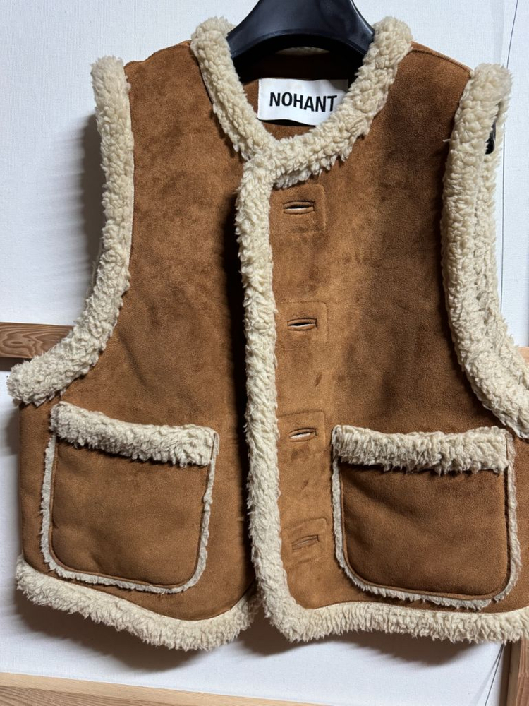 노앙 무스탕 베스트 조끼 m 이미지