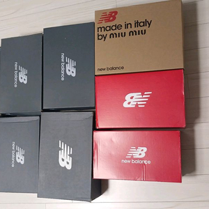 NEW BALANCE 뉴발란스 신발박스 10개(사이즈 사진참조)