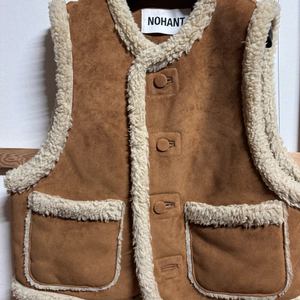 노앙 무스탕 베스트 조끼 m 이미지