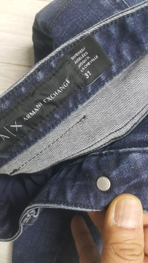 아르마니 정품(사방스판) 수입대님 33인치(No.87)S급! 드라이완료!--6