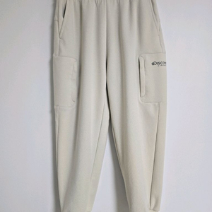 디스커버리 키즈 봄가을용 트레이닝 팬츠 130사이즈 아이보리 이미지