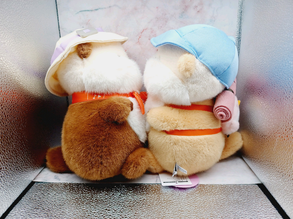 일괄) 리틀 우소우소짱 가족여행 봉제인형 25센치--1