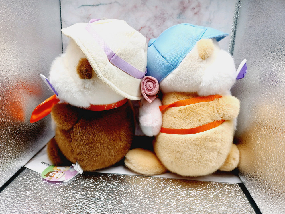 일괄) 리틀 우소우소짱 가족여행 봉제인형 25센치--2