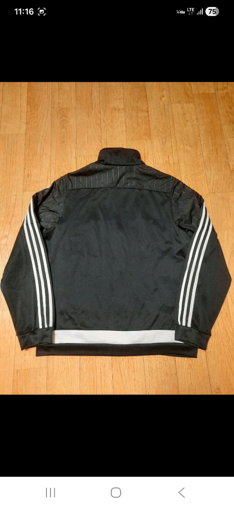 (정품,새옷수준) 아디다스 TIRO15 방수 블랙 기능성 져지 자켓,105--1