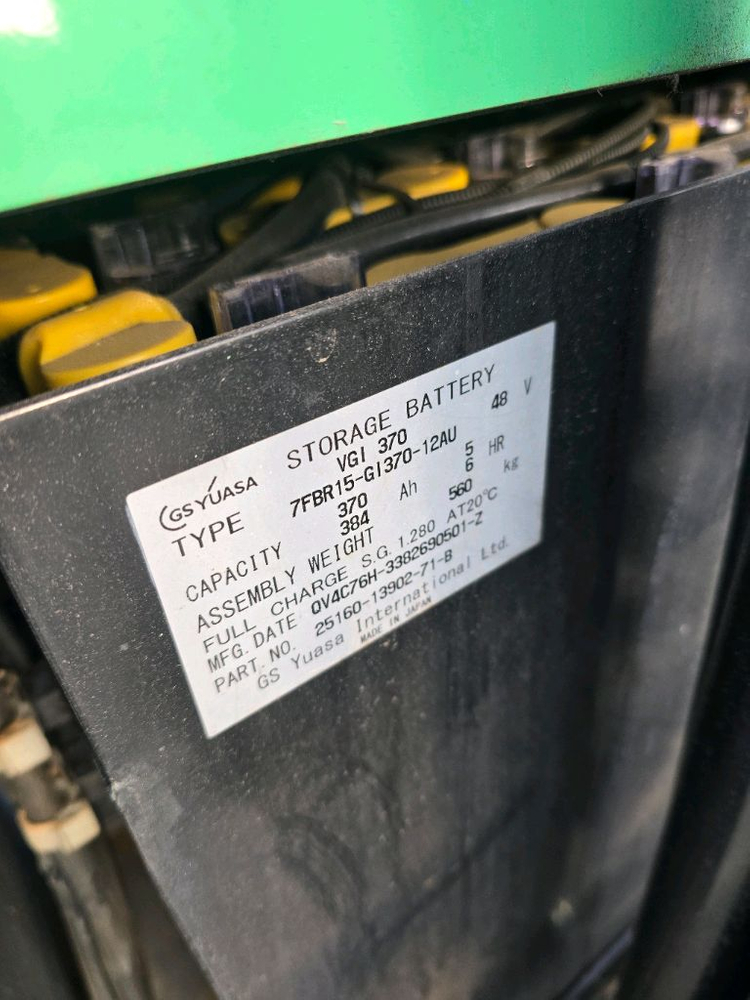 전기지게차의 대장! 토요타 1.5톤 입승식 리치 전동지게차(20년식 배터리) 600만원에 팝니다 이미지