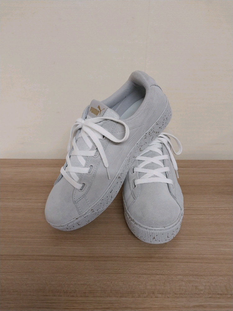 여성 푸마 스웨이드 플랫폼 스니커즈, 운동화 (255) 이미지