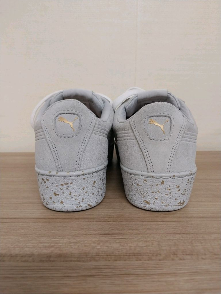 여성 푸마 스웨이드 플랫폼 스니커즈, 운동화 (255) 이미지