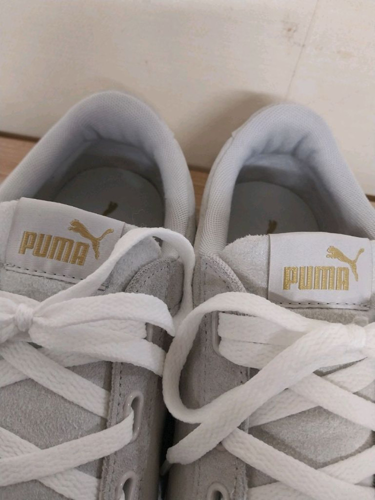 여성 푸마 스웨이드 플랫폼 스니커즈, 운동화 (255) 이미지