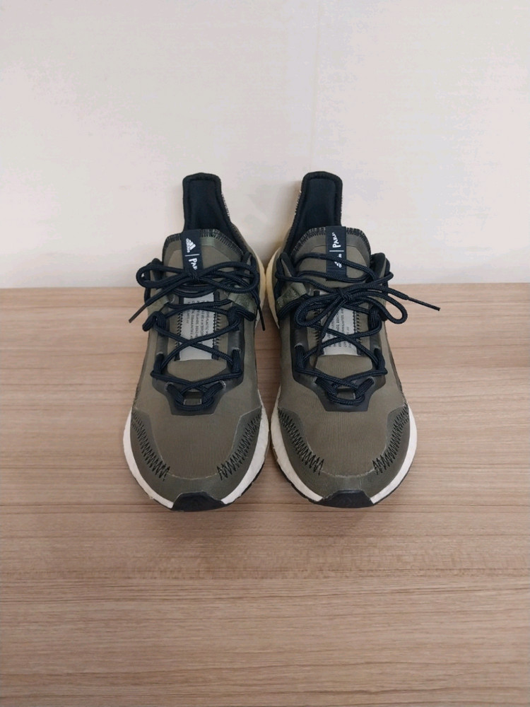 남성 아디다스 울트라부스트 21/팔리 포커스 올리브 운동화 (270) 이미지
