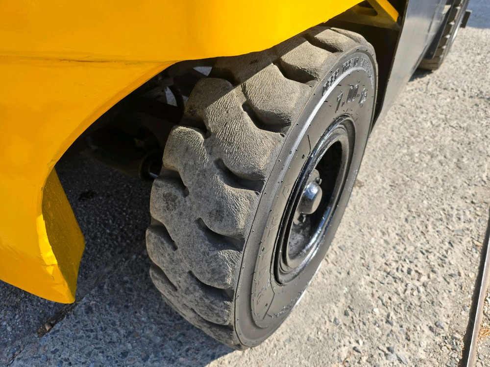 두산 3.5톤 중고지게차 힌지드 흰지드 바가지 디젤지게차 1050만원에 팝니다. 이미지