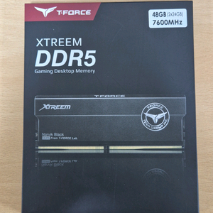 팀그룹 티포스 익스트림 DDR5 48GB 고수율 7600MHz CL36 램