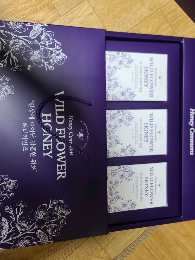 허니커먼즈 야생화 벌꿀 12g x 30개입--2