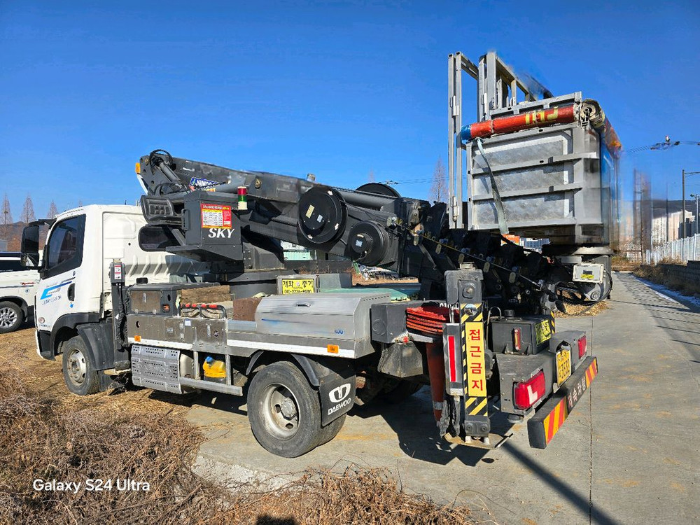 중고 고소작업차 이미지