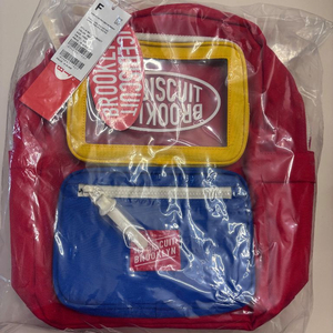 아이스비스킷 컬러블록 미니백팩 새상품 책가븡