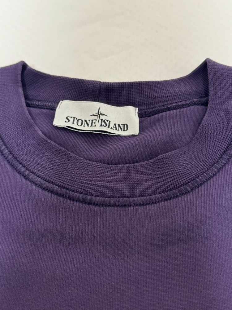 [M]23SS 스톤아일랜드 크루넥 퍼플 맨투맨--1