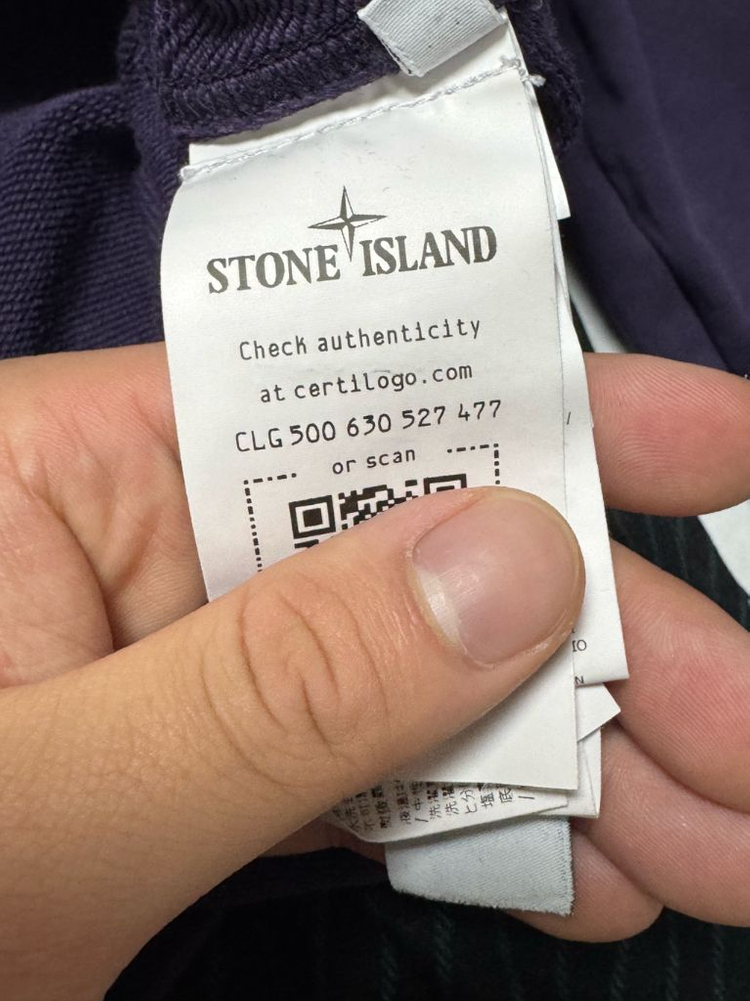 [M]23SS 스톤아일랜드 크루넥 퍼플 맨투맨--5