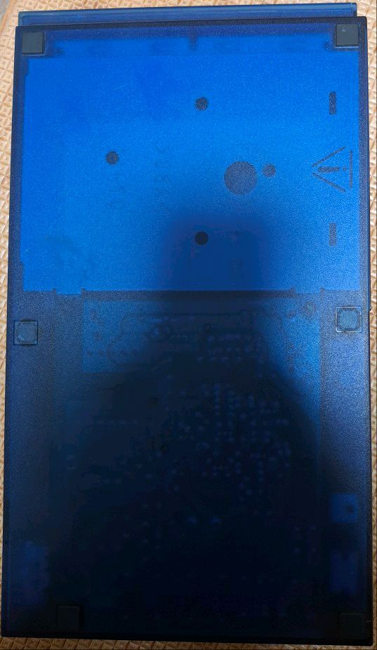 PS2 플스2 플레이스테이션2 블루 케이스 본체만 이미지