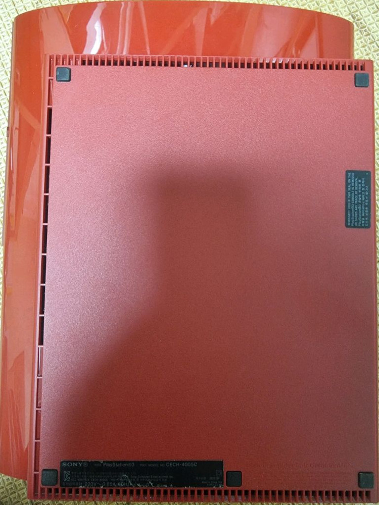 PS3 플스3 레드 본체만 한정판 이미지